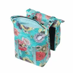 Basil Bloom Field Double Carrier Bag -E-bike tilbehør Butik 0329ABDF7437B2E3E8ECFBCB75B3ADD0