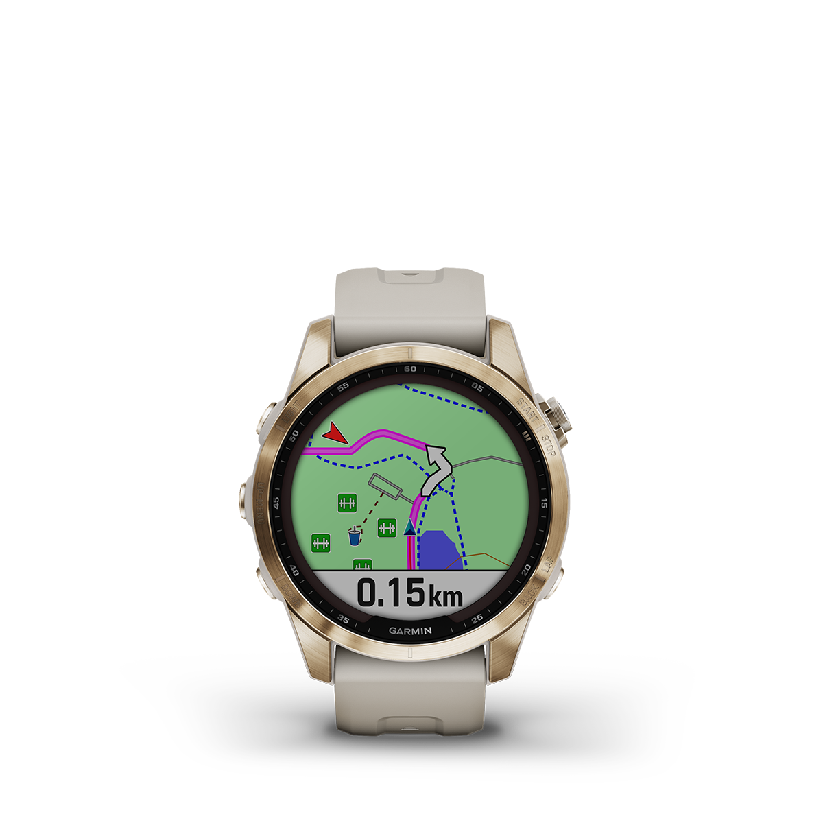 Garmin Fenix 7S Sapphire Solar GPS Multisport Watch 6 Garmin Fenix 7S Sapphire Solar GPS Multisport Watch - Billede 4