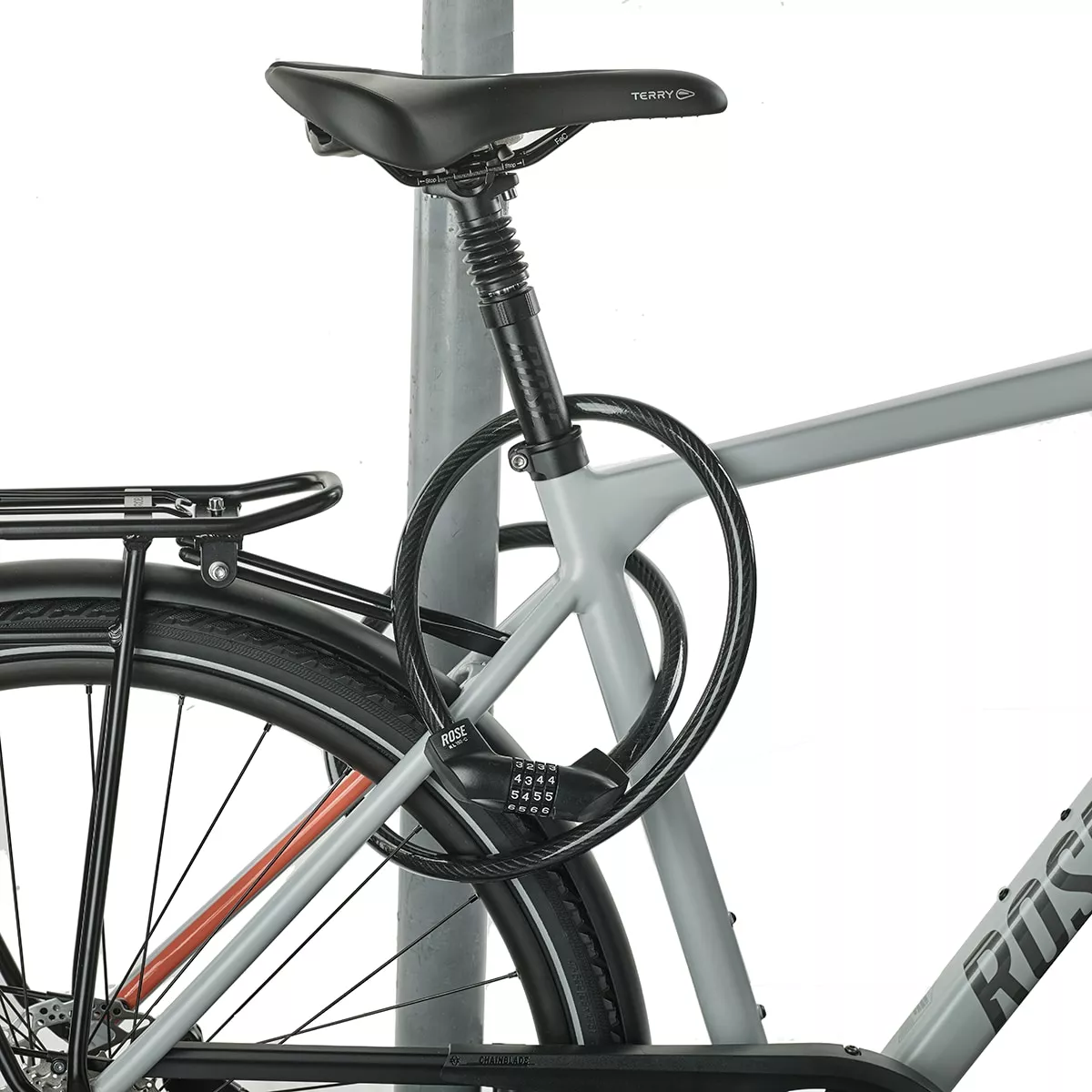 Rose LOCKMAXX KL 150-C Cable Lock 6 Rose LOCKMAXX KL 150-C Cable Lock - Billede 4