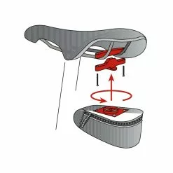 VAUDE TWIST Mount For TOOL Saddle Bags