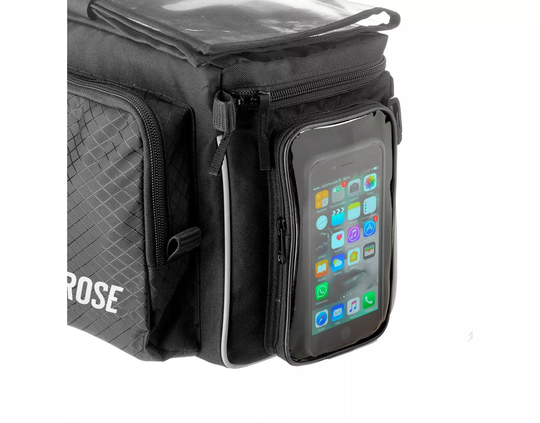 Rose KF Handlebar Bag With KLICKfix Adapter Plate 4 Rose KF Handlebar Bag With KLICKfix Adapter Plate - Billede 2